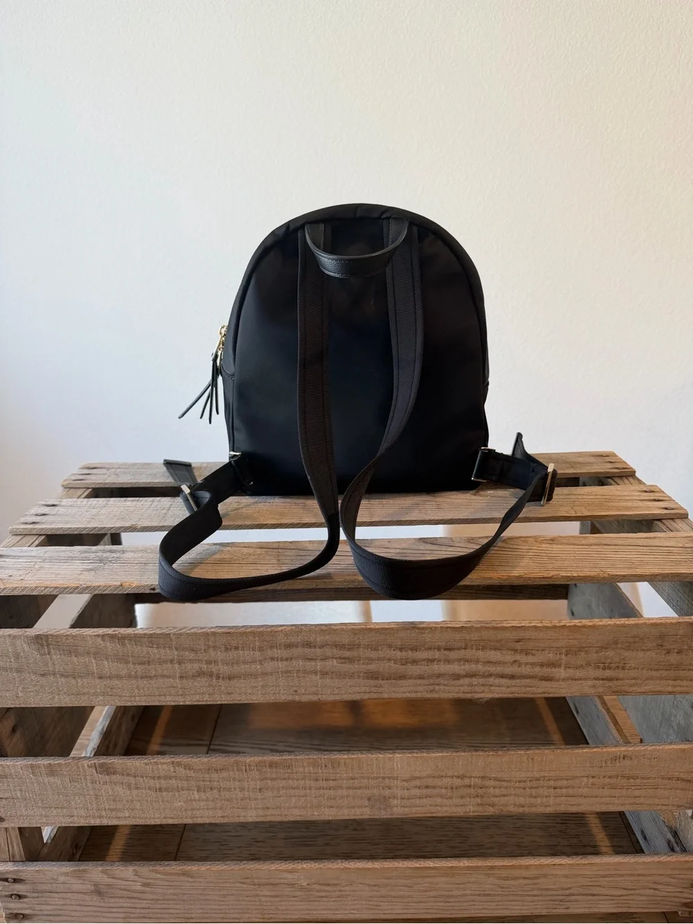 Kate Spade New York Black Nylon Mini Backpack